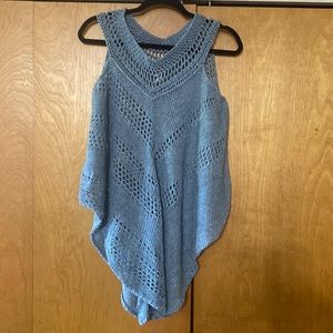Free People Crochet Sweater Tank